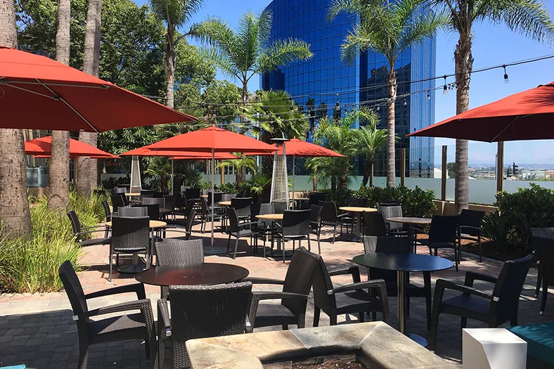 Weighted steel base with casters