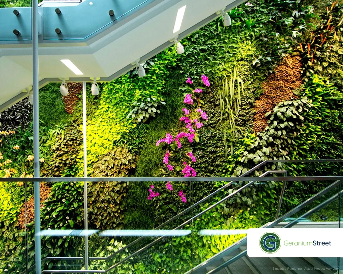 Advantages of Artificial Living Walls over Live Plant Walls