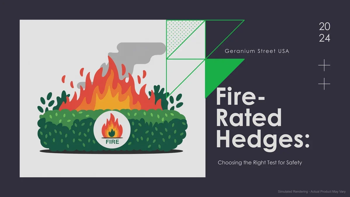 Fire-Rated Hedges: Choosing the Right Test for Safety