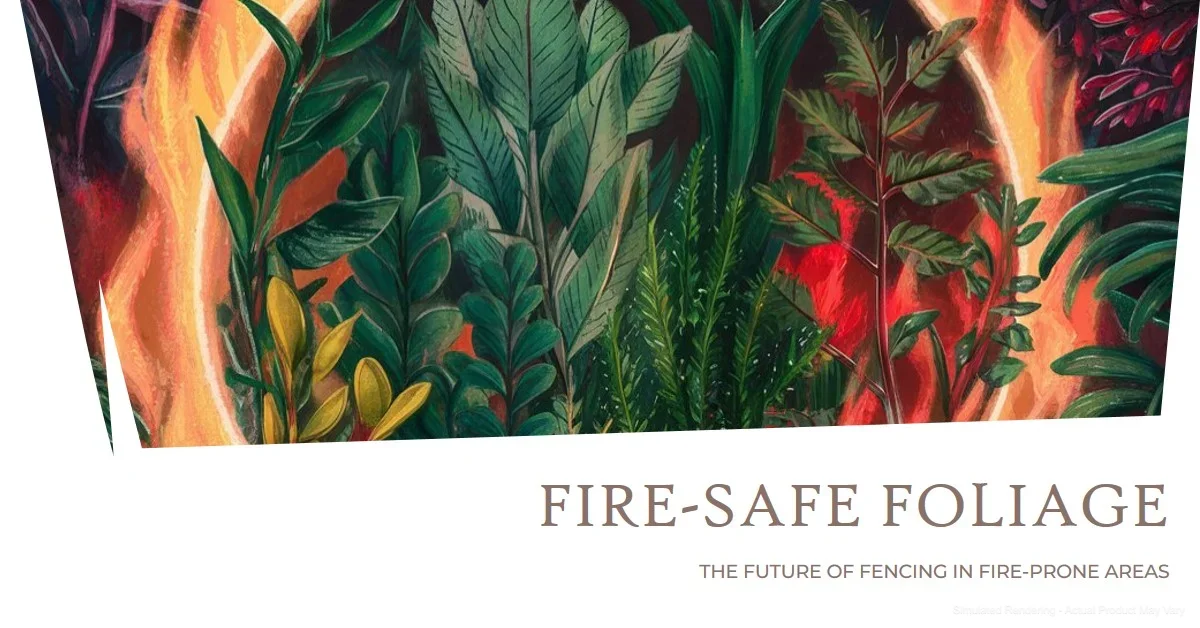 Fire-Safe Foliage: Why NFPA 701 Method 2 Certified Artificial Boxwood Hedges Are the Future of Fencing in Fire-Prone Areas