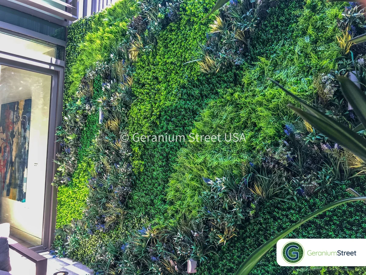 Go Green with Artificial Living Walls: The Perfect Solution for a Vibrant and Low-Maintenance Backyard
