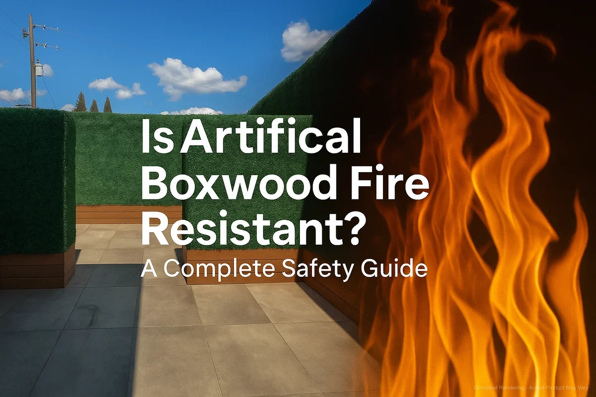 Is Artificial Boxwood Fire Resistant? A Complete Safety Guide